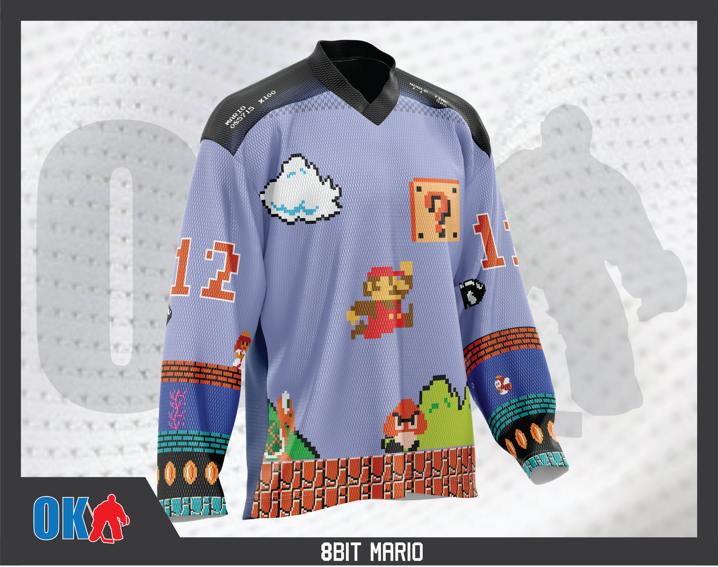 8Bit Arcade Classic Jersey Mario