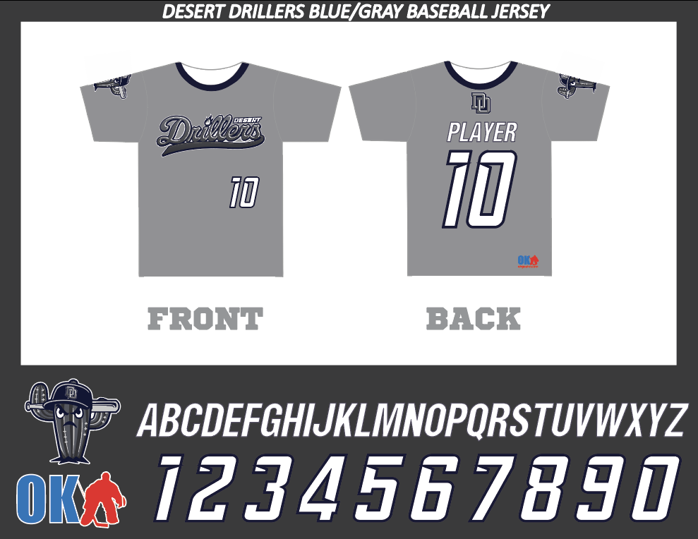 Drillers Baseball Jersey