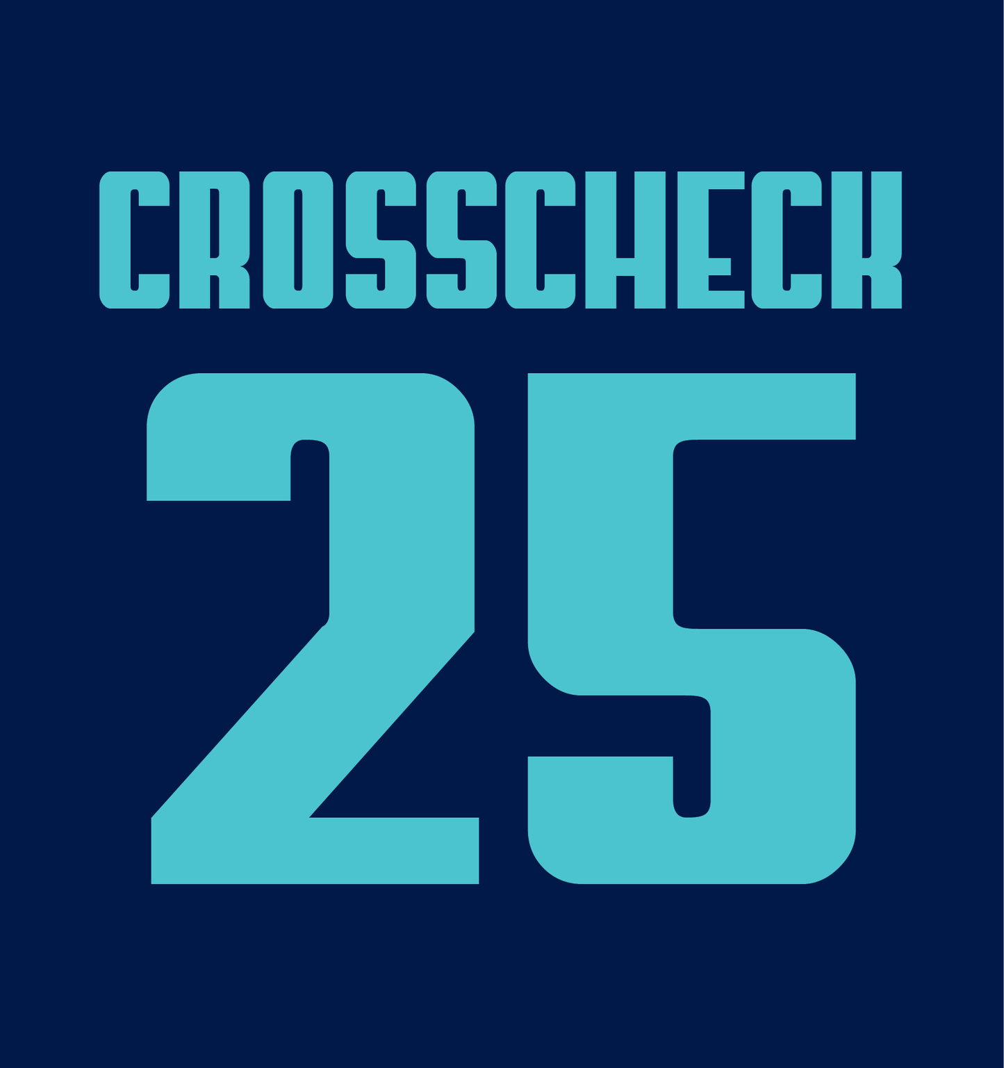 Crosscheck Series Space Cadet-Turquoise Blue Ice Hockey Jersey