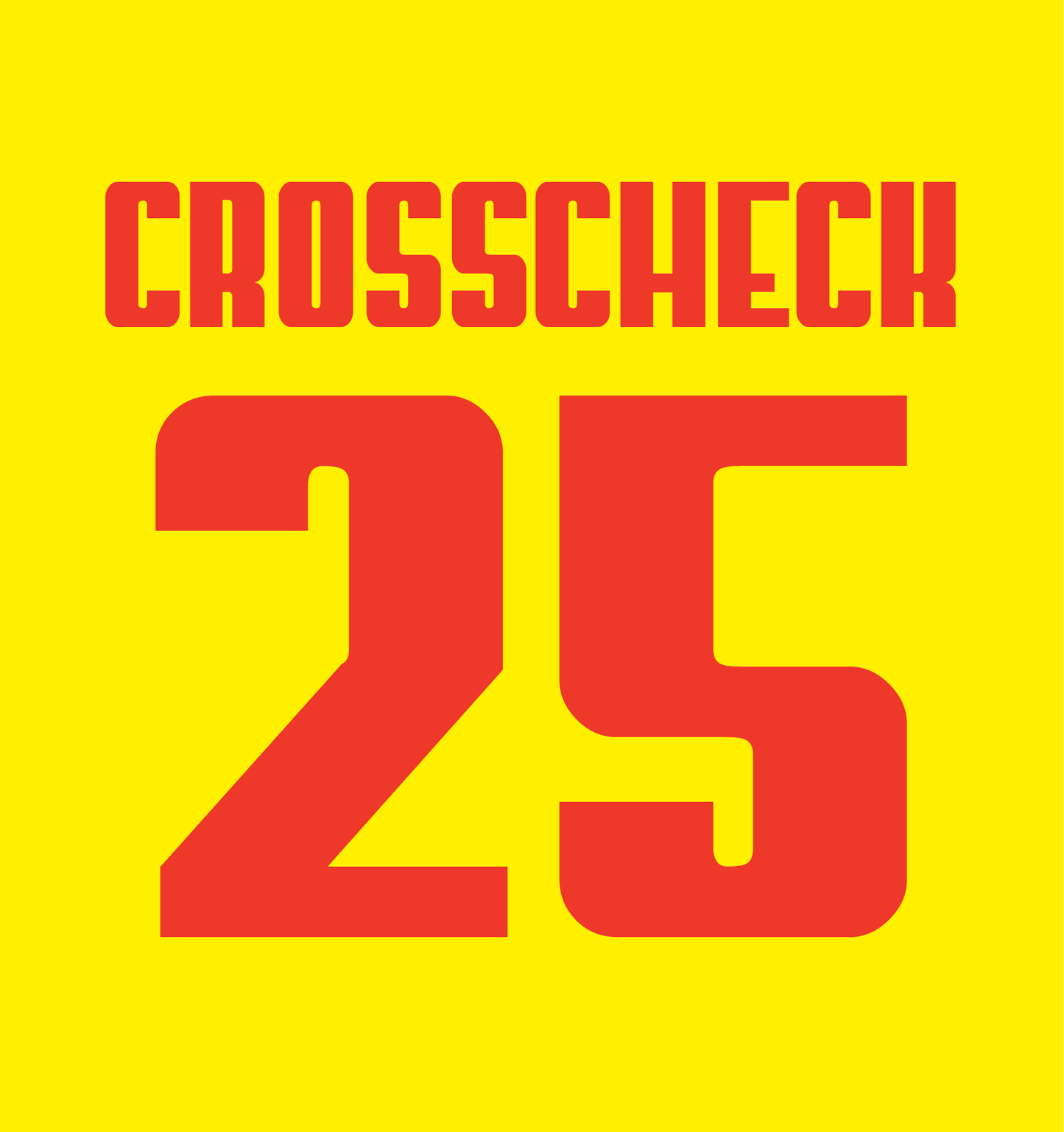 Crosscheck Series Cyber Yellow-Scarlet Red Ice Hockey Jersey