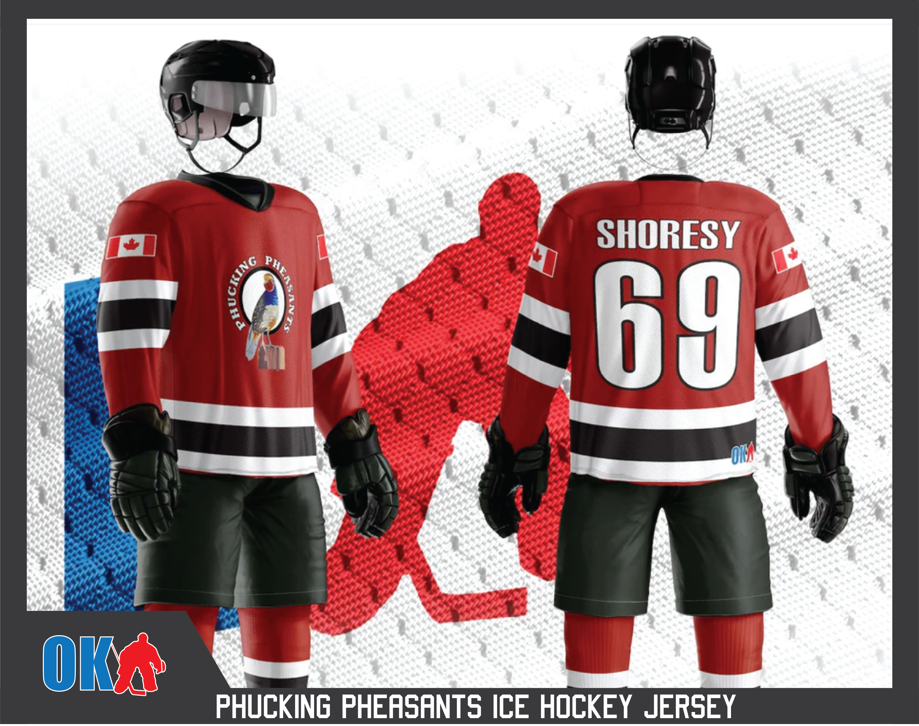 NCAA Hockey Uniform Concepts  Hockey uniform, Nhl jerseys, Hockey
