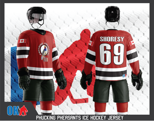 Phucking Pheasants Hockey Jersey