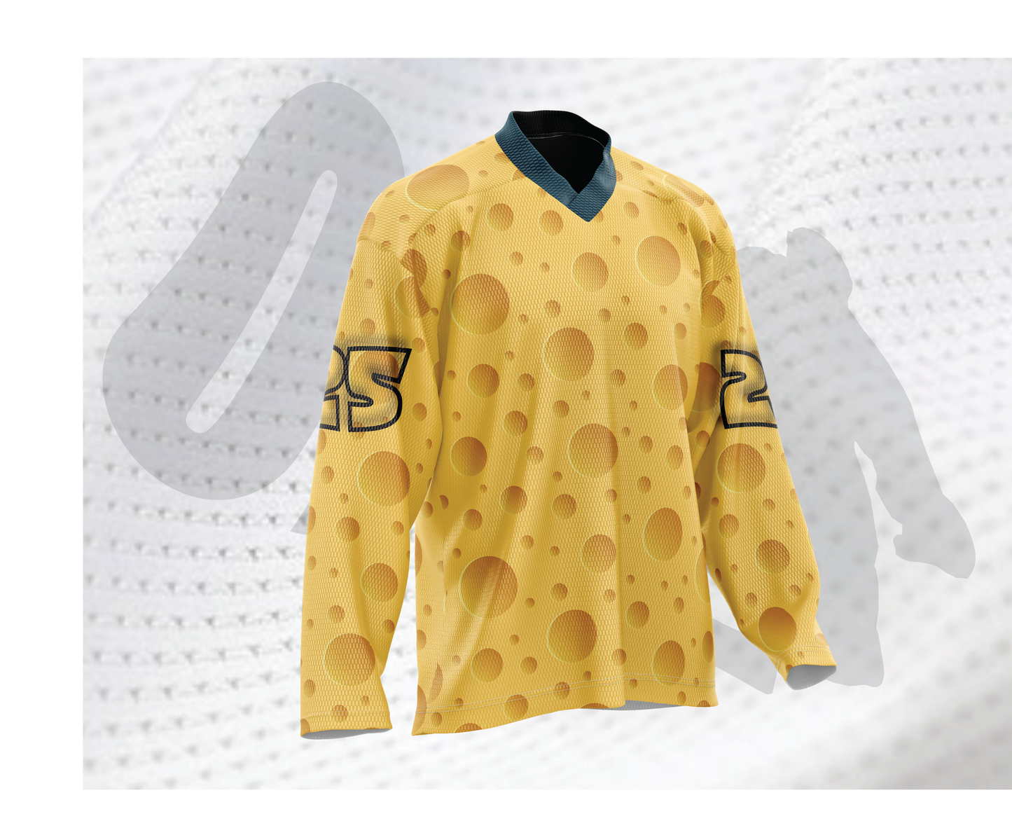 Swiss Cheese Ice Hockey Jersey