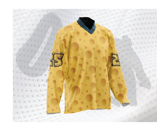 Swiss Cheese Ice Hockey Jersey