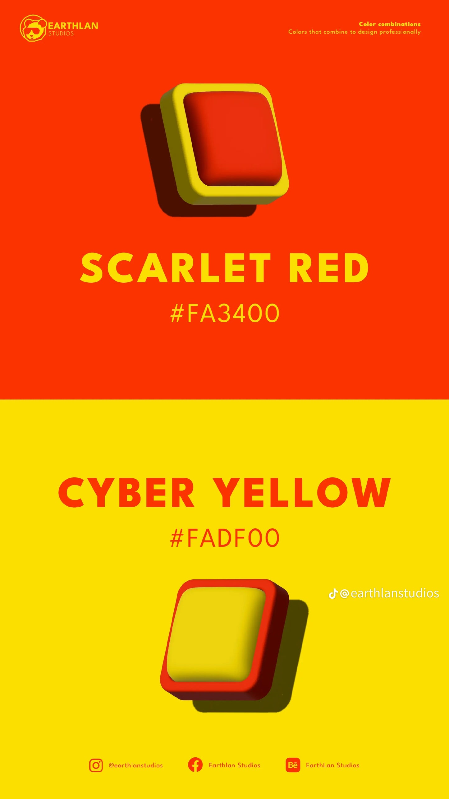 Crosscheck Series Cyber Yellow-Scarlet Red Ice Hockey Jersey