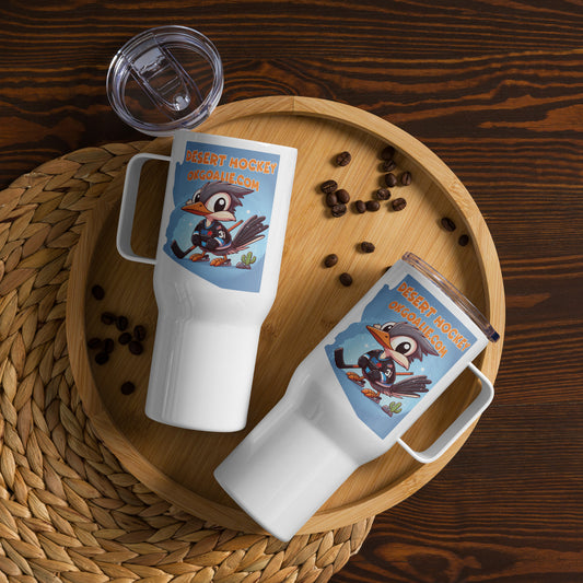 Roadrunner Travel mug with a handle