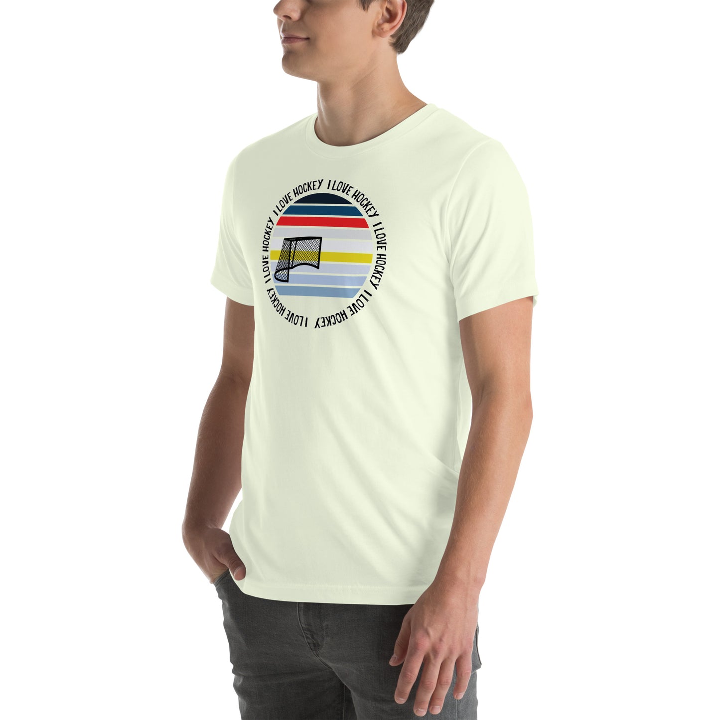 I Love Hockey Unisex t-shirt