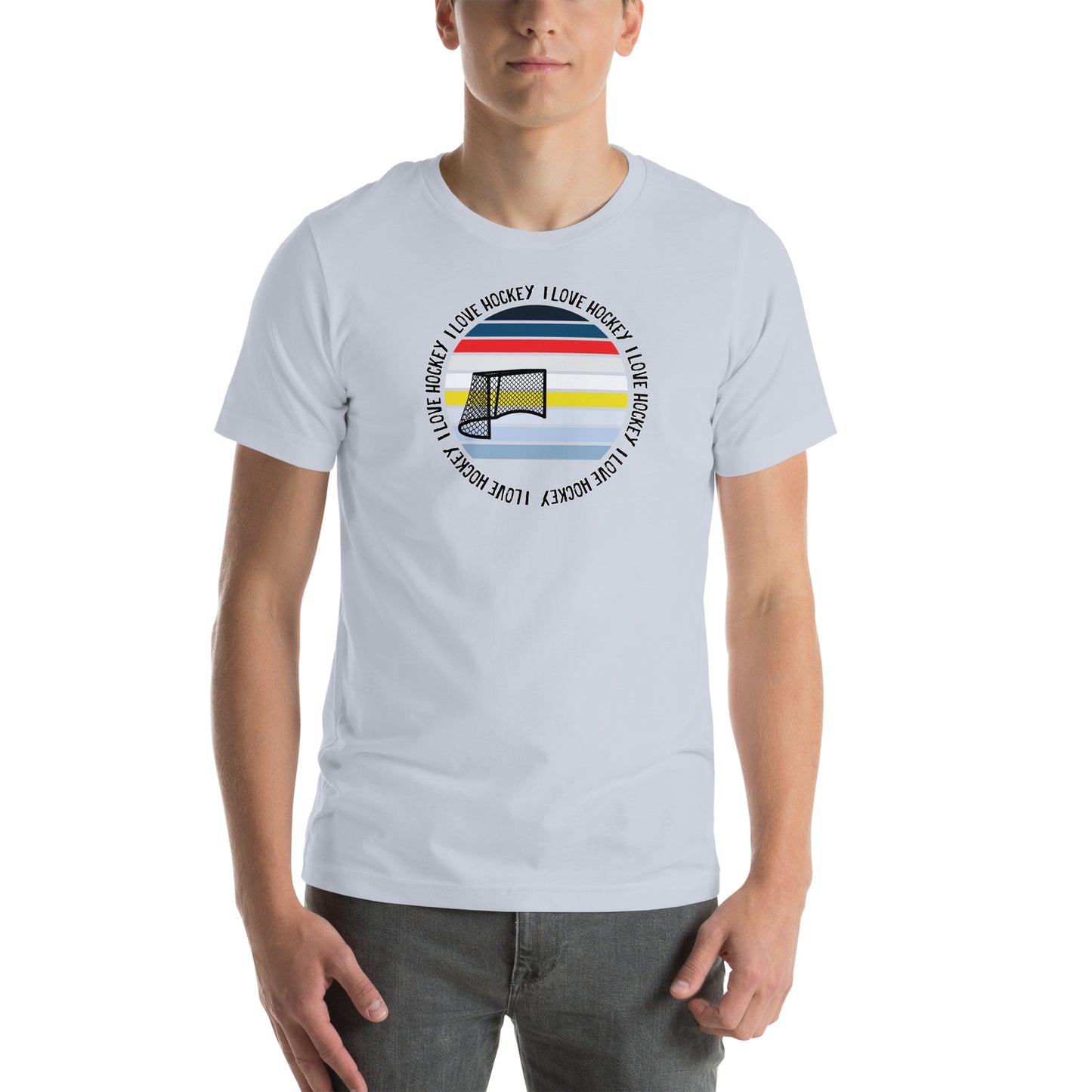 I Love Hockey Unisex t-shirt