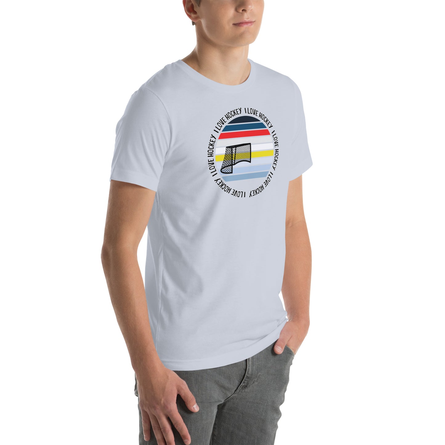 I Love Hockey Unisex t-shirt