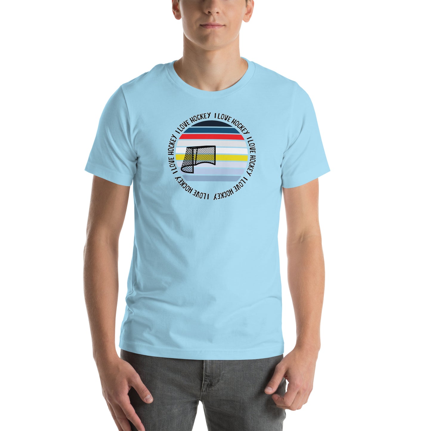 I Love Hockey Unisex t-shirt