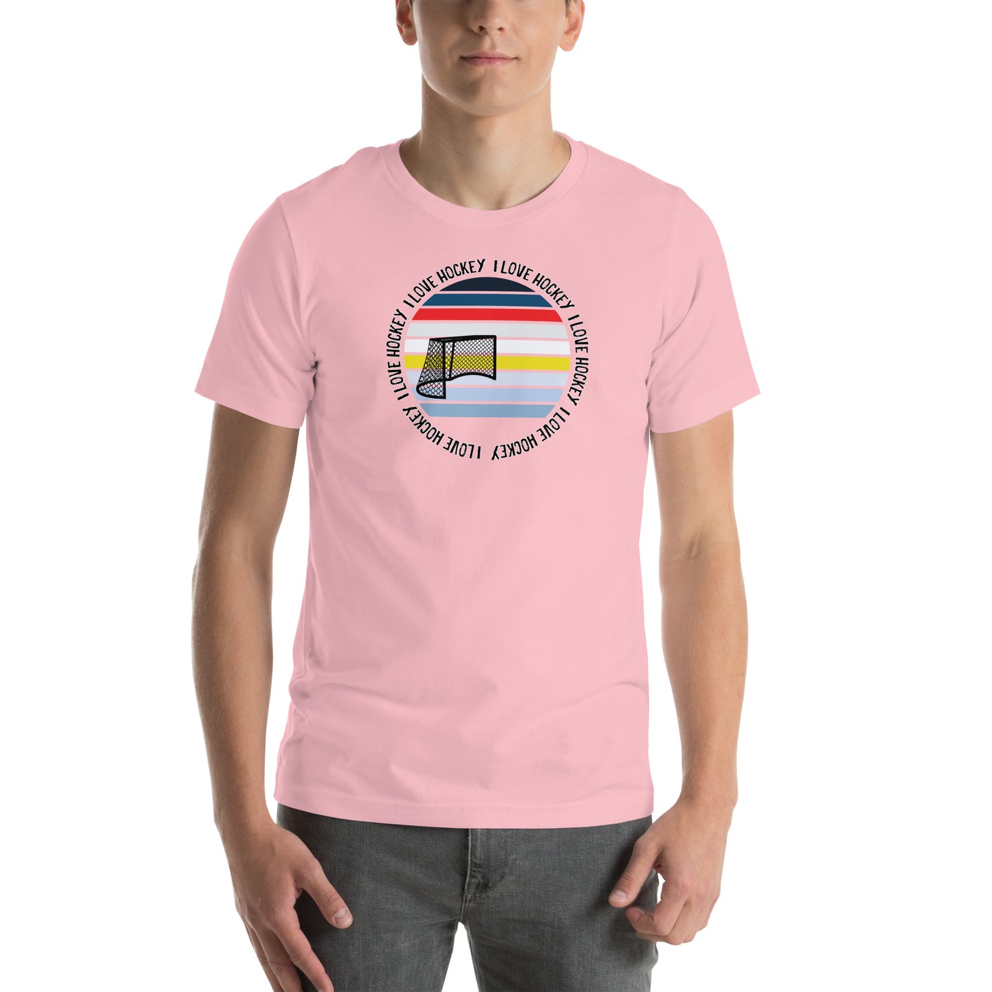 I Love Hockey Unisex t-shirt