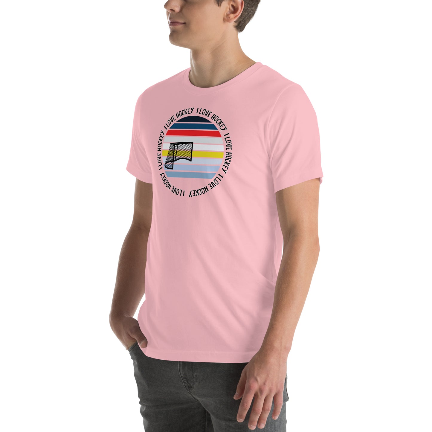 I Love Hockey Unisex t-shirt