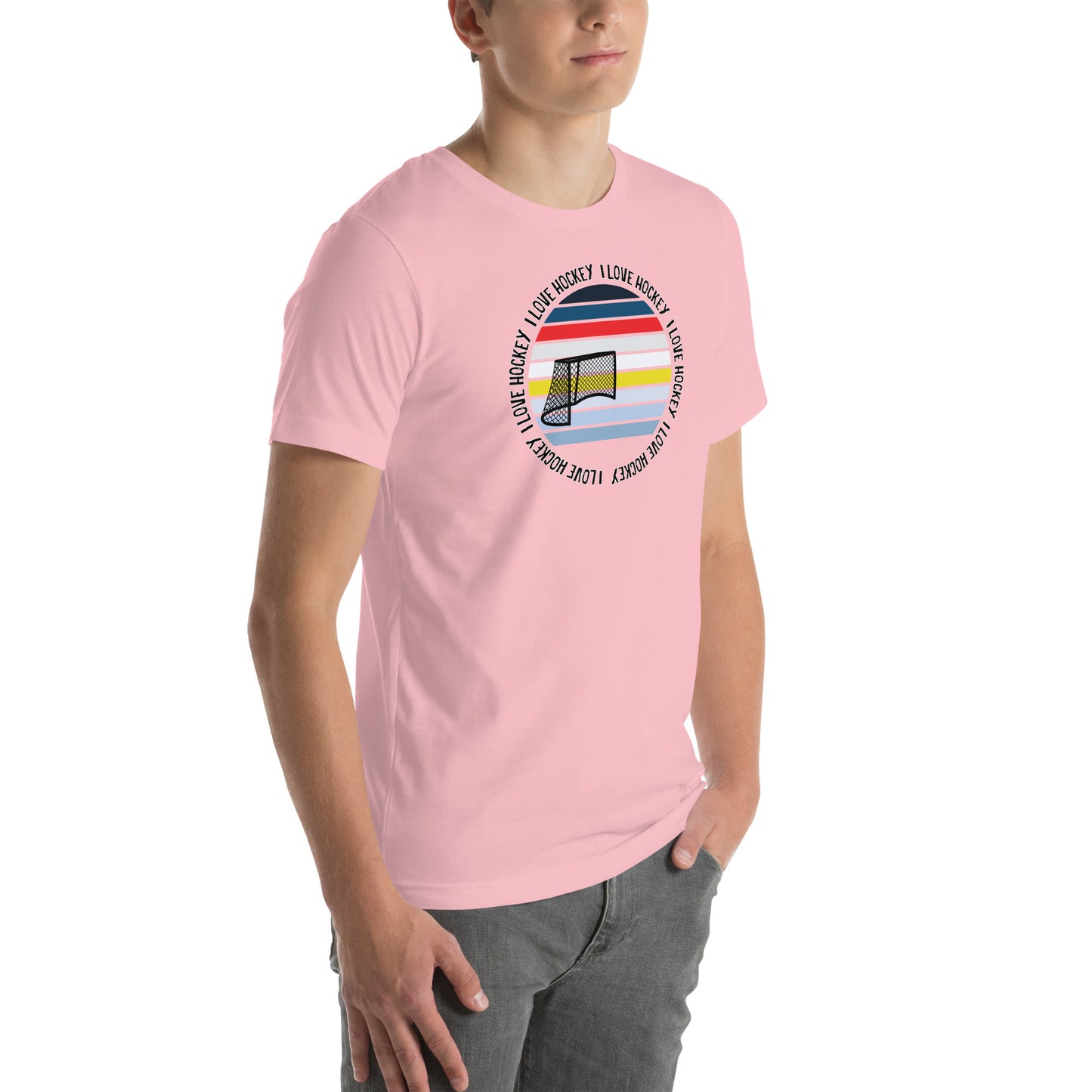 I Love Hockey Unisex t-shirt