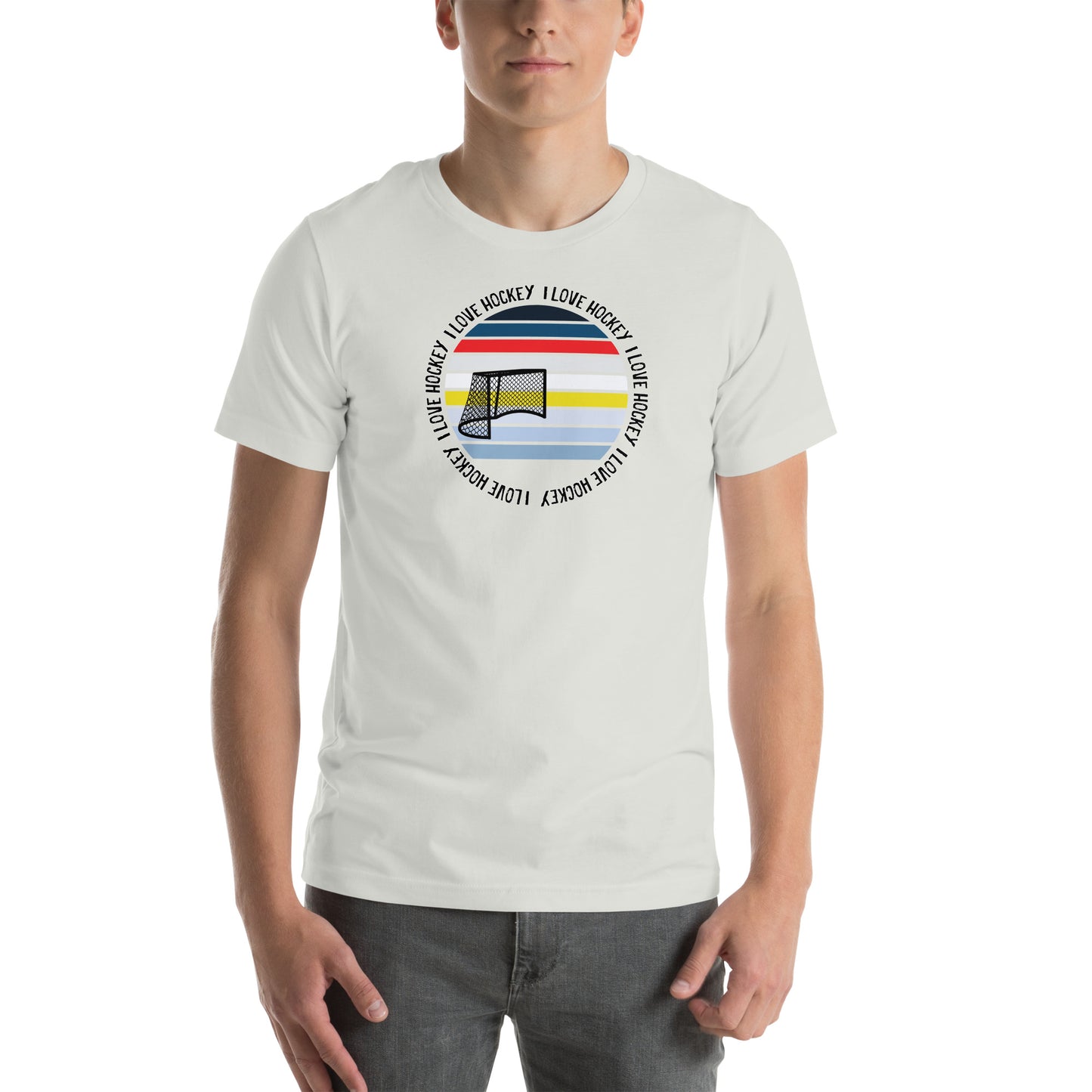 I Love Hockey Unisex t-shirt