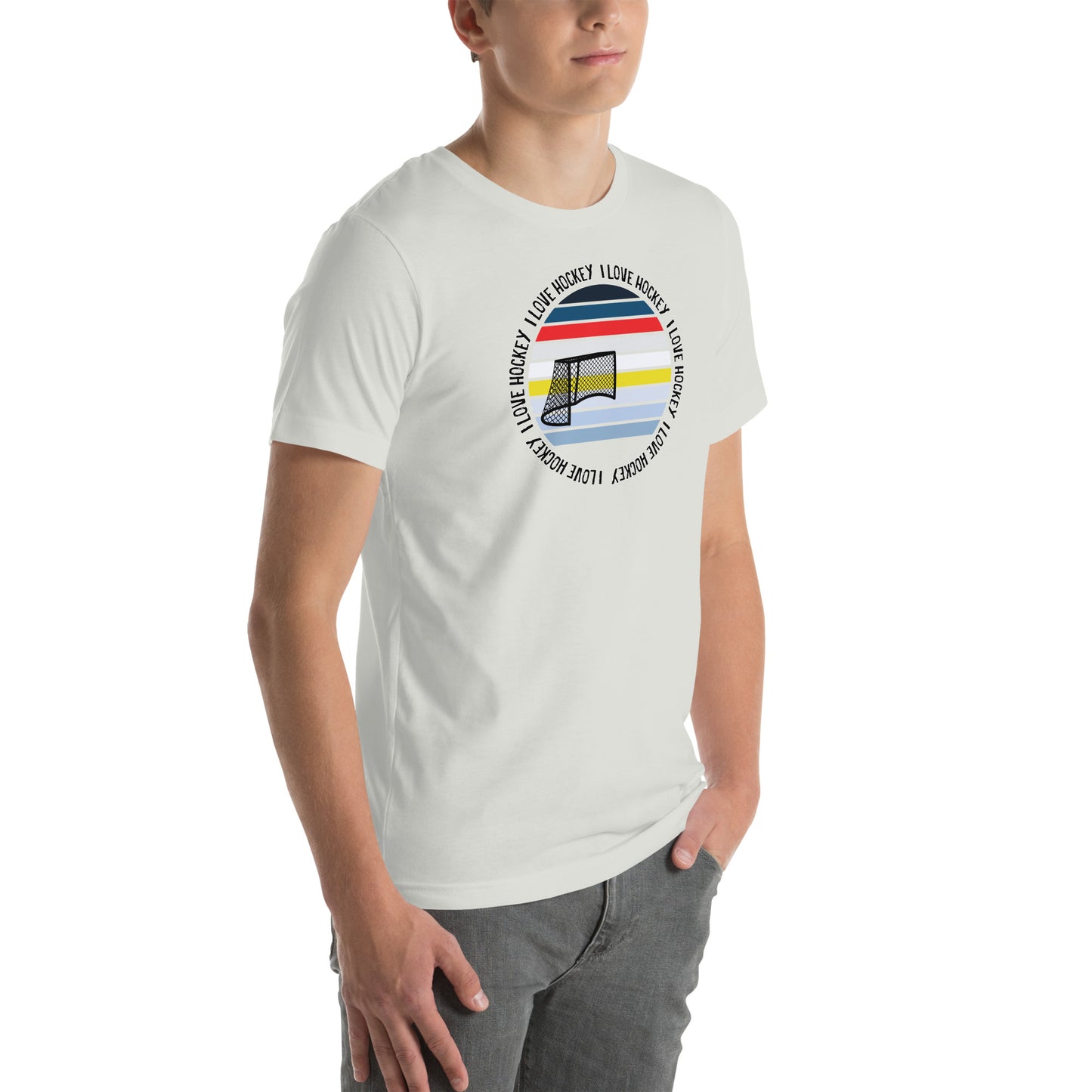 I Love Hockey Unisex t-shirt