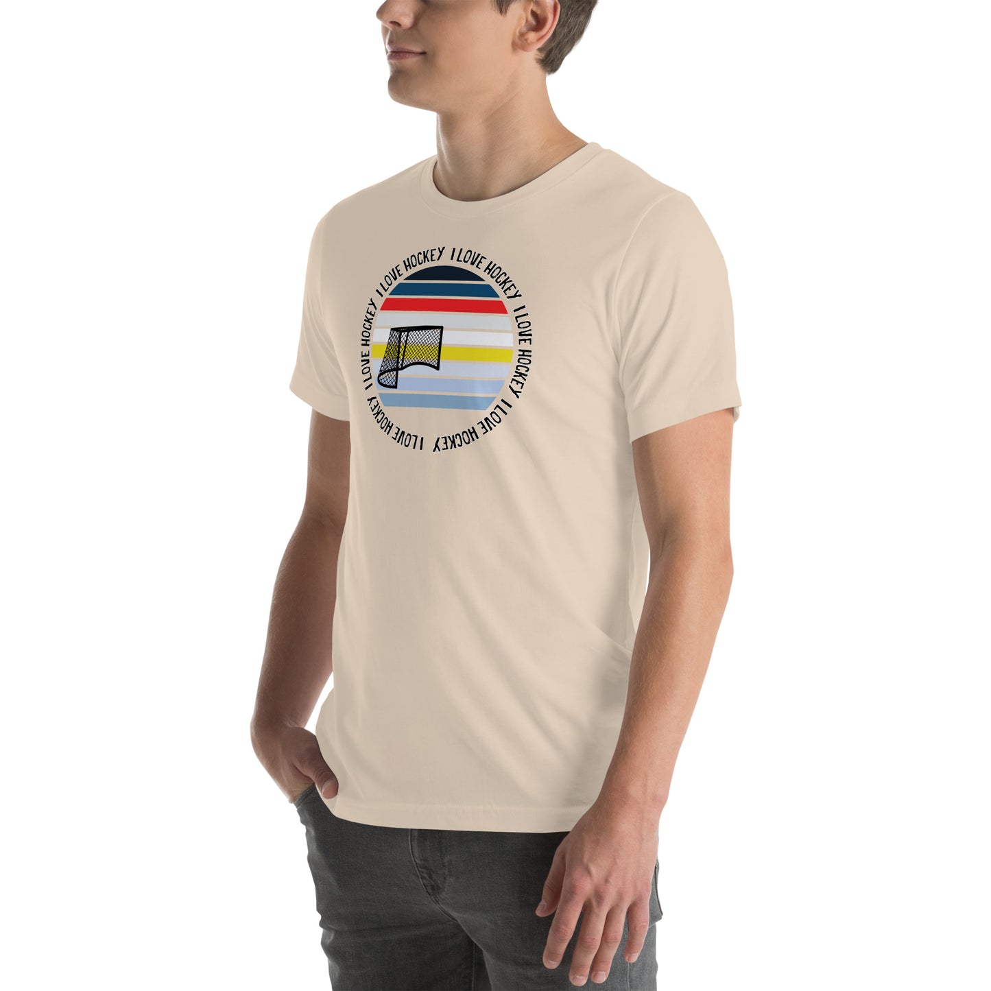 I Love Hockey Unisex t-shirt