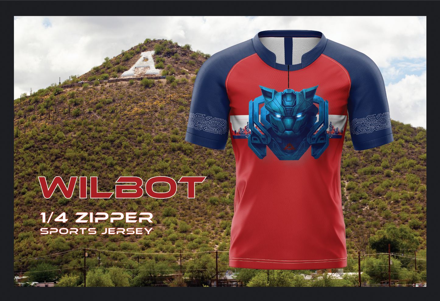 Wilbot short sleeve sport jersey