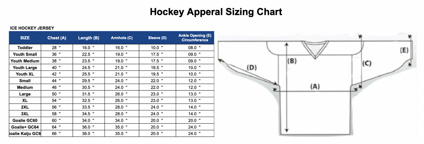Mystery Ice Hockey Jersey