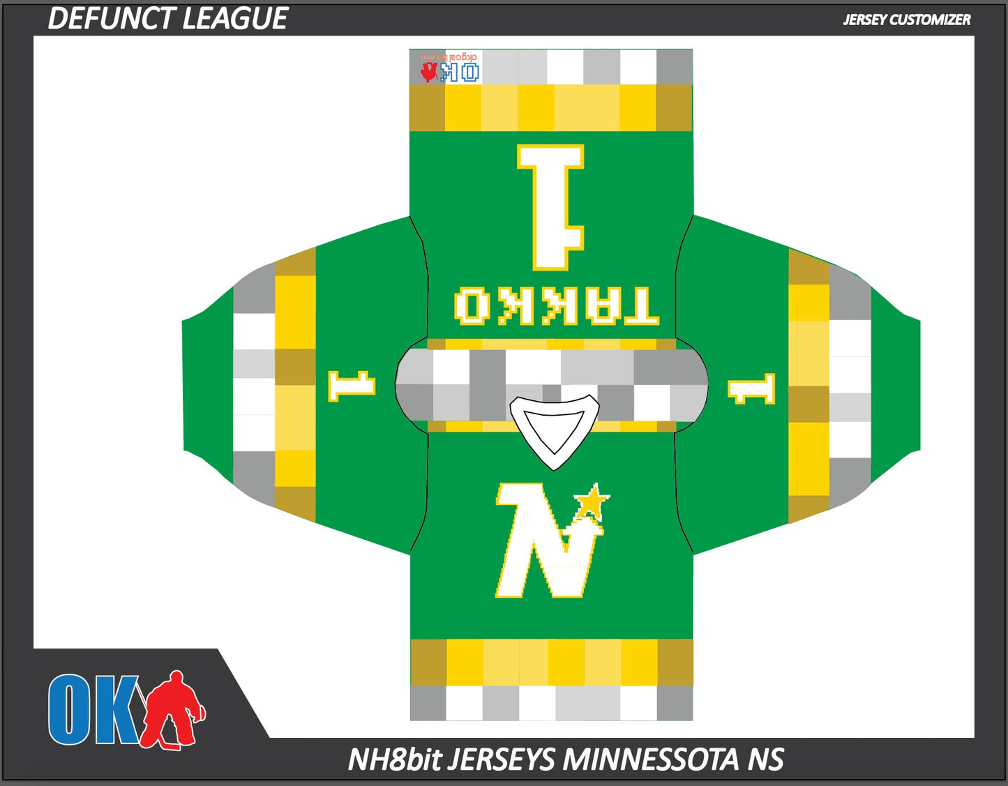 8-Bit Jerseys Defunct League