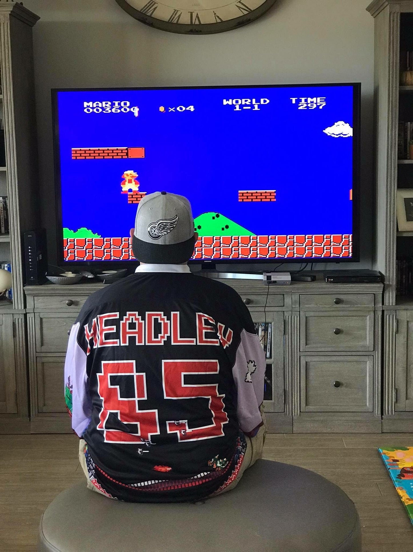 8Bit Arcade Classic Jersey Mario
