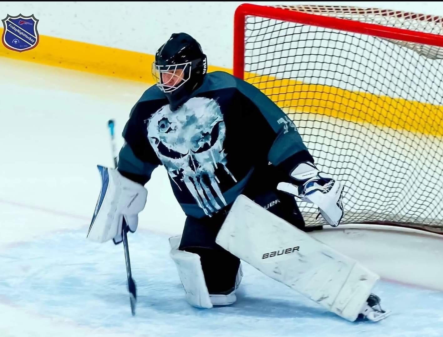 Punish Skull Hockey Jersey