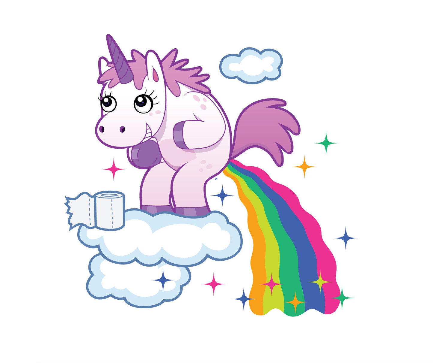 Pooping Rainbow Unicorn Jersey