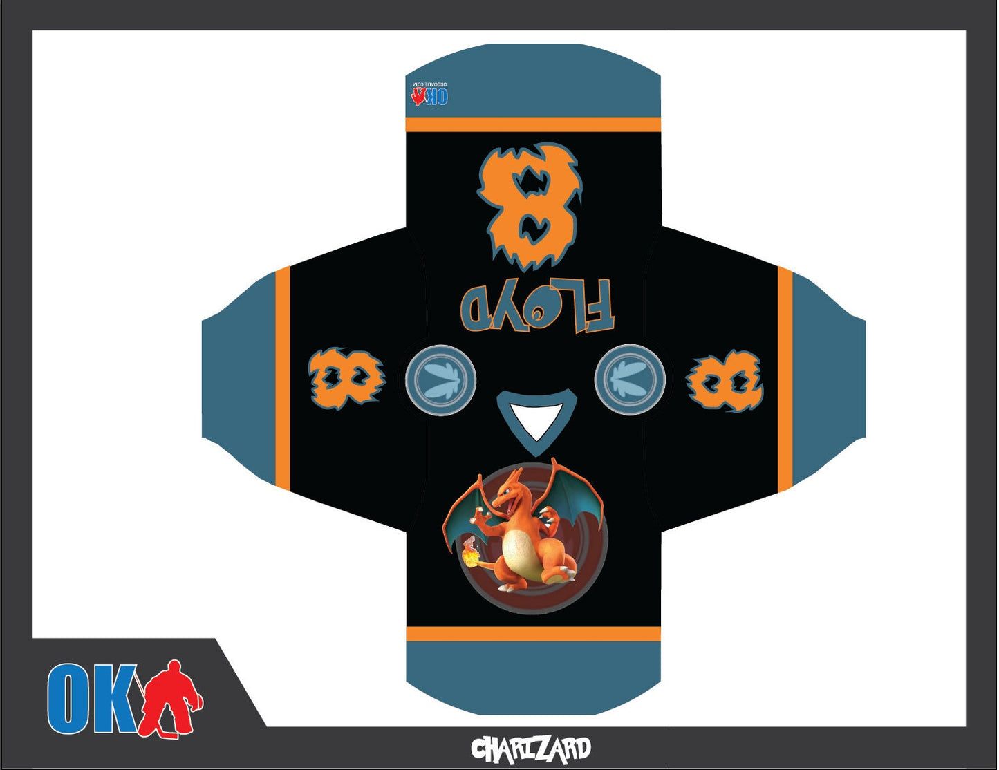 Charizard Hockey Jersey