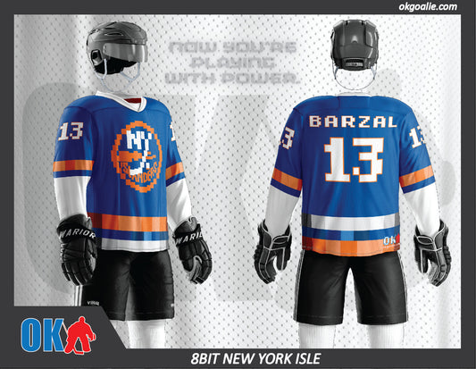 8bit New York Isle Hockey Jersey