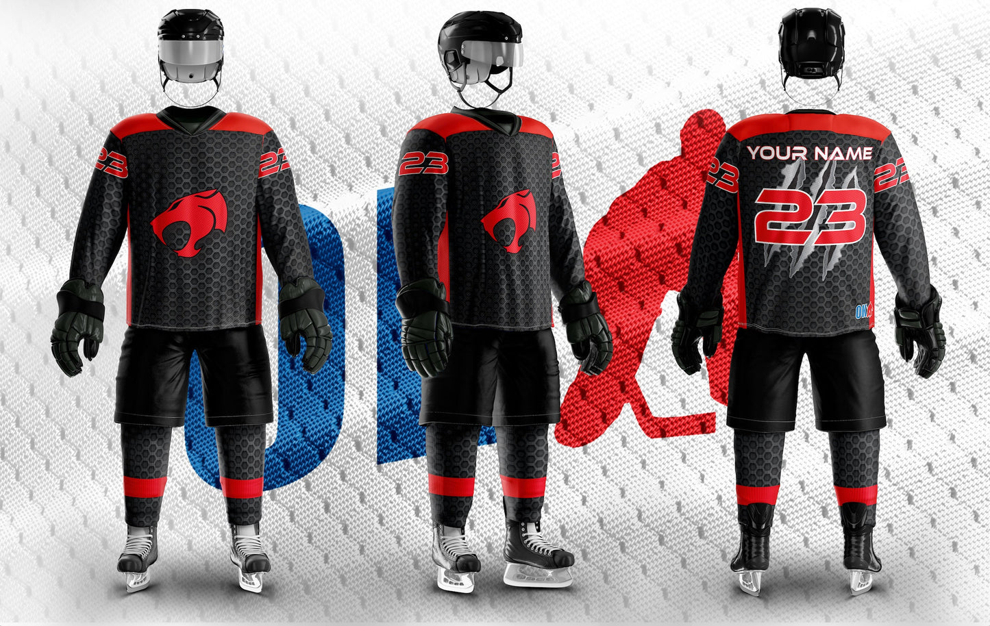 Cats home and away jerseys