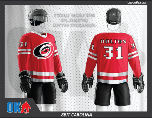 8bit Carolina Hockey Jersey