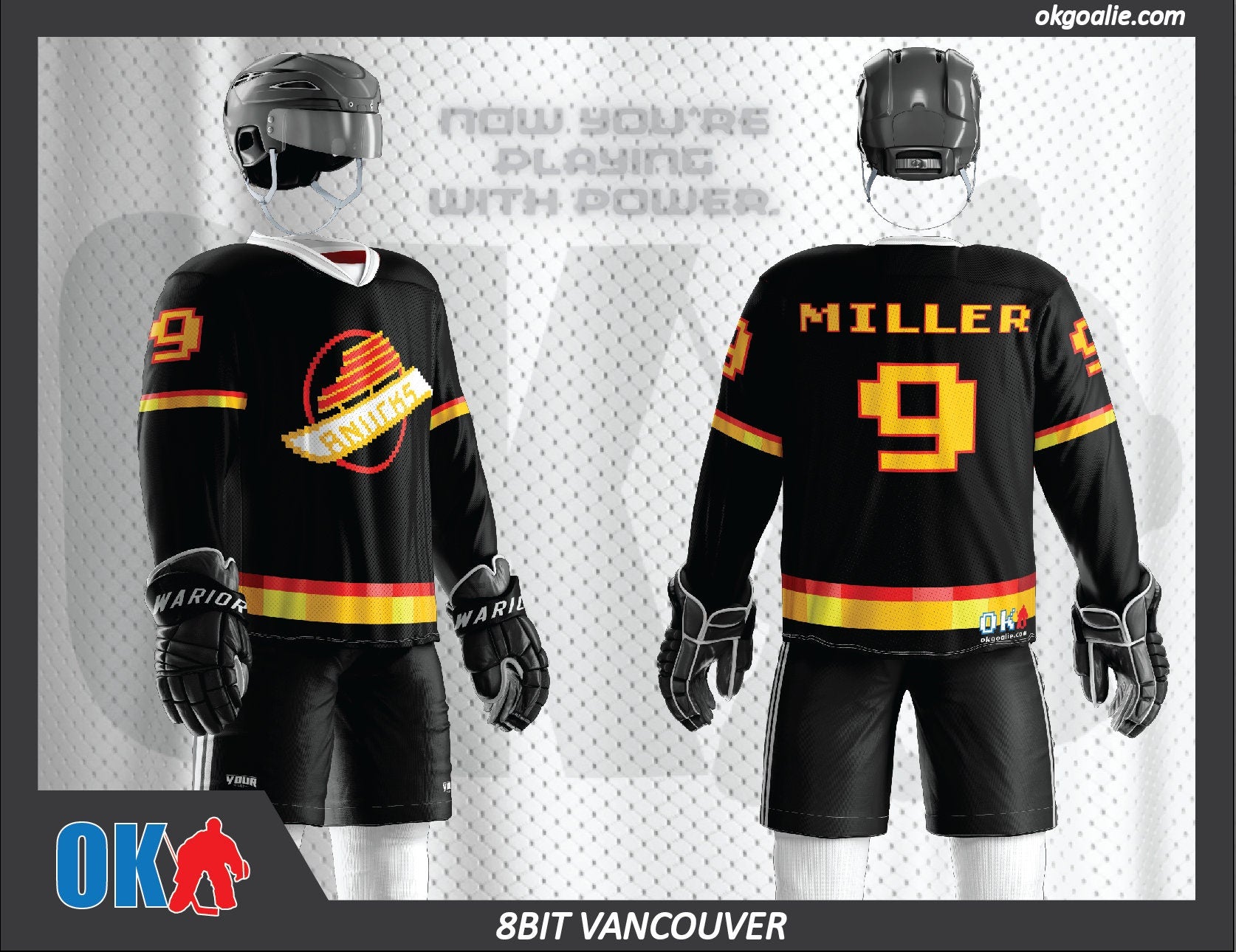 8bit Vancouver Hockey Jersey – okgoalie