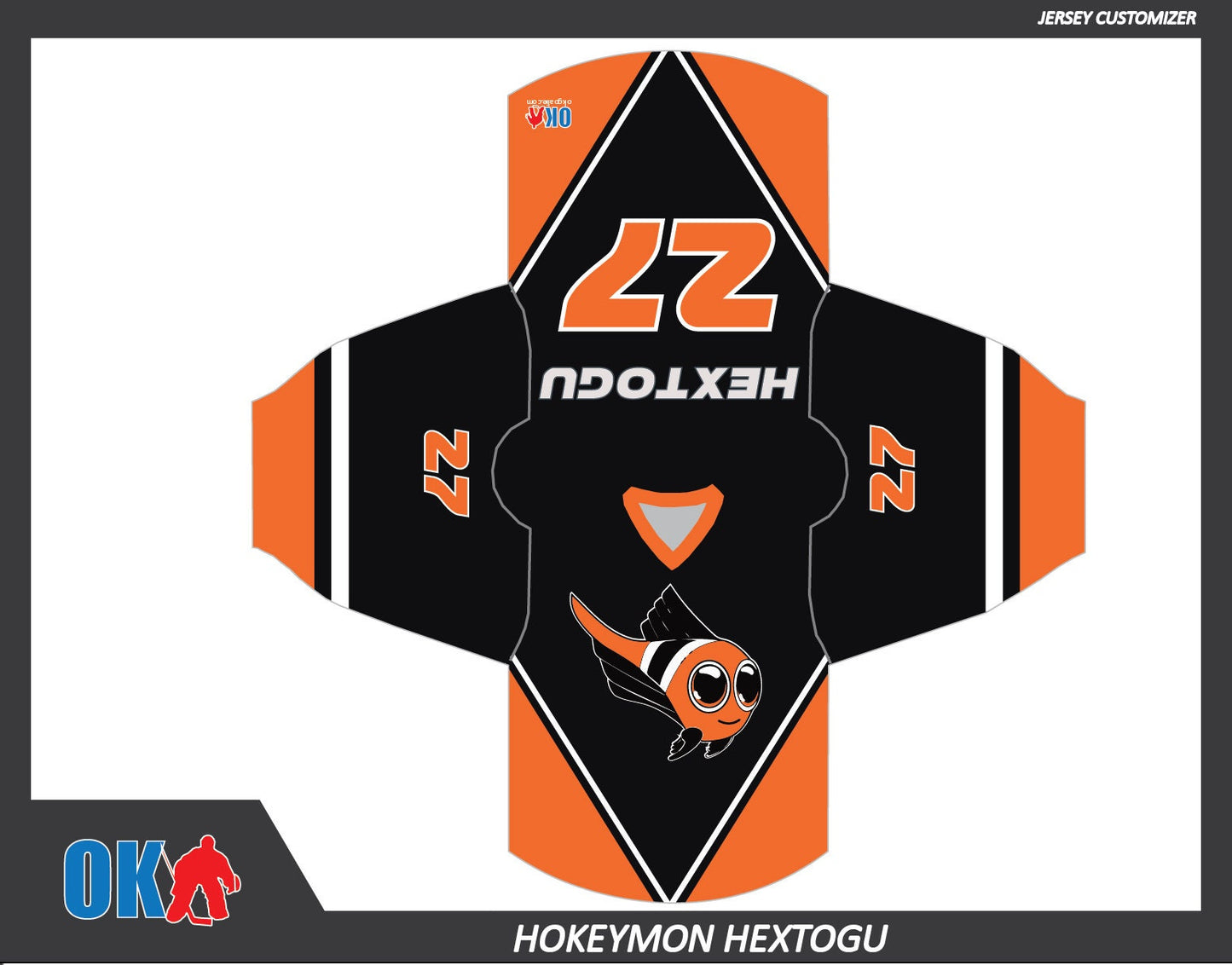 Hextogu Hokeymon Hockey Jersey