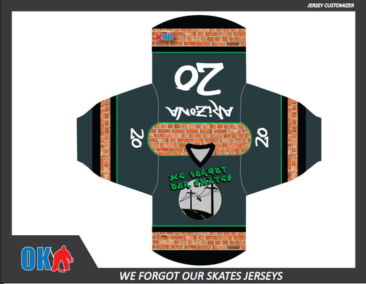 We Forgot Our Skates Hockey Jersey