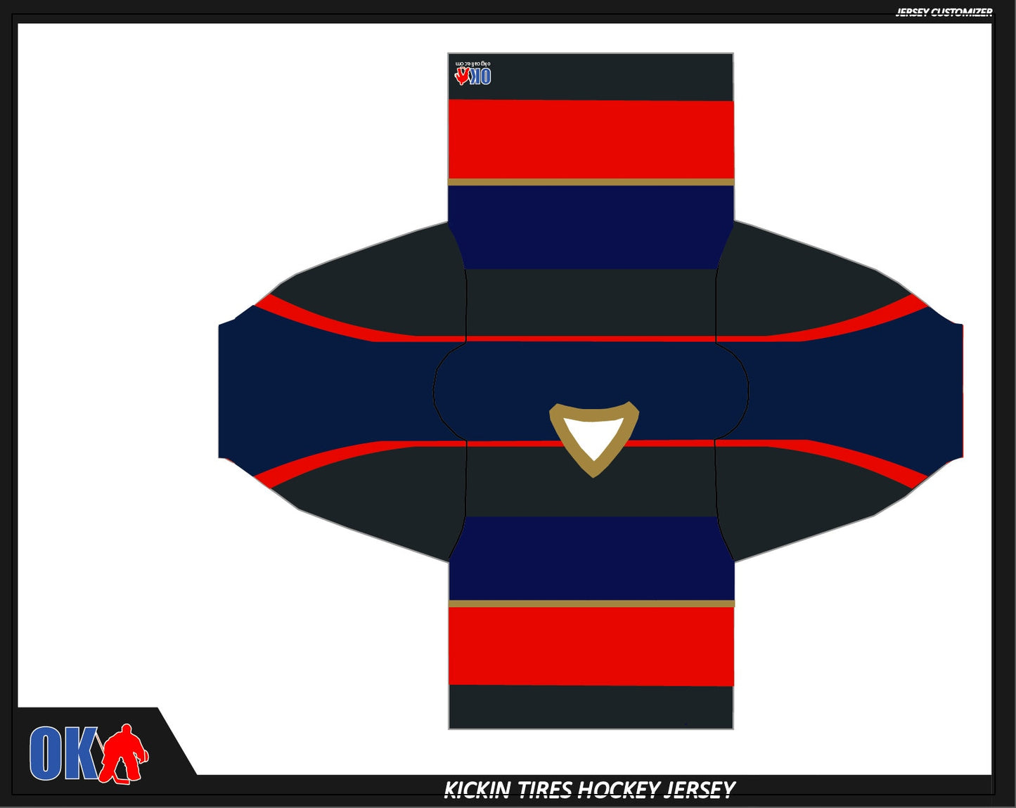 Kickin Tires Custom Hockey Jersey