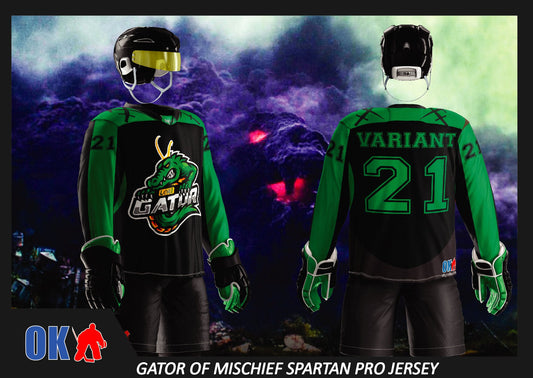 Gator of Mischief Ice Hockey Jersey