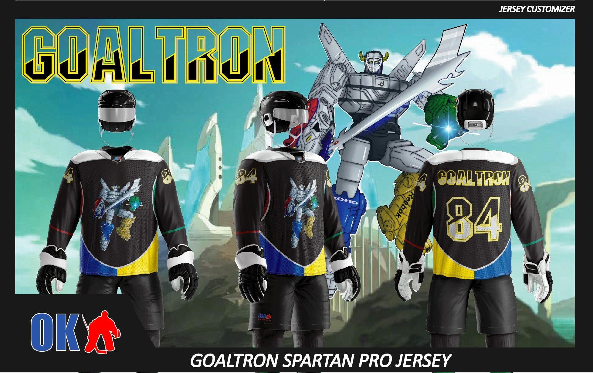 Gator of Mischief Ice Hockey Spartan Pro Jersey