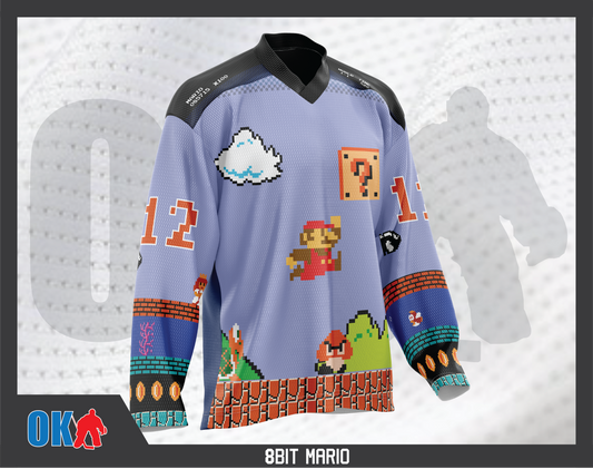 8Bit Arcade Classic Jersey Mario