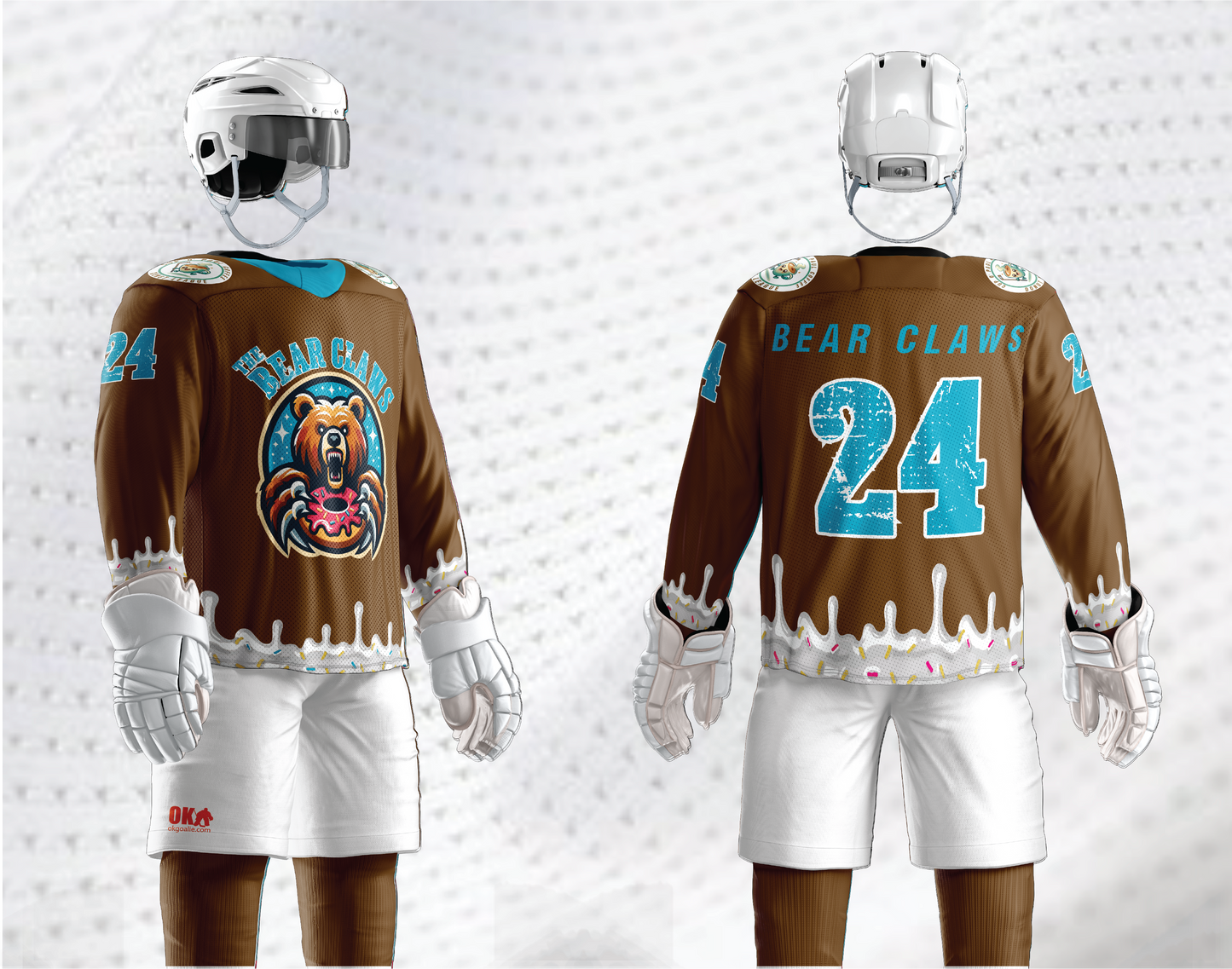 Bear Claw Ice Hockey Jersey