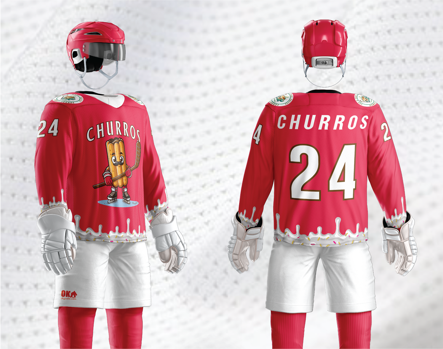 Churros Ice Hockey Jersey