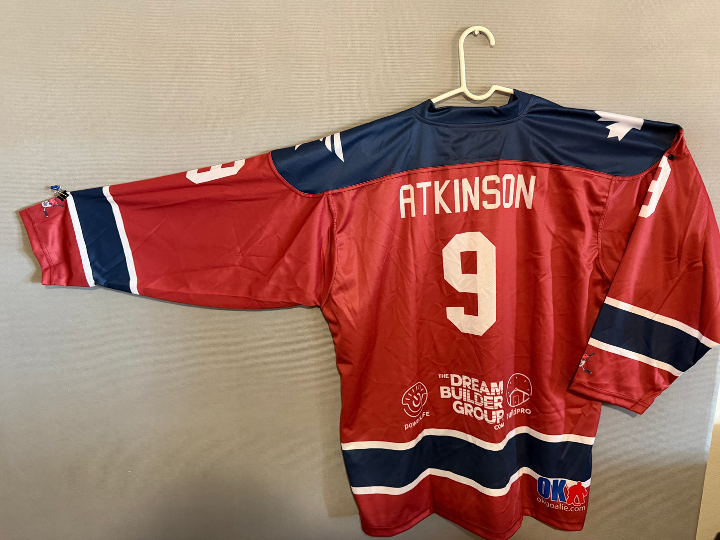 Clearance Beer League CCCP Red Ice Hockey Jersey