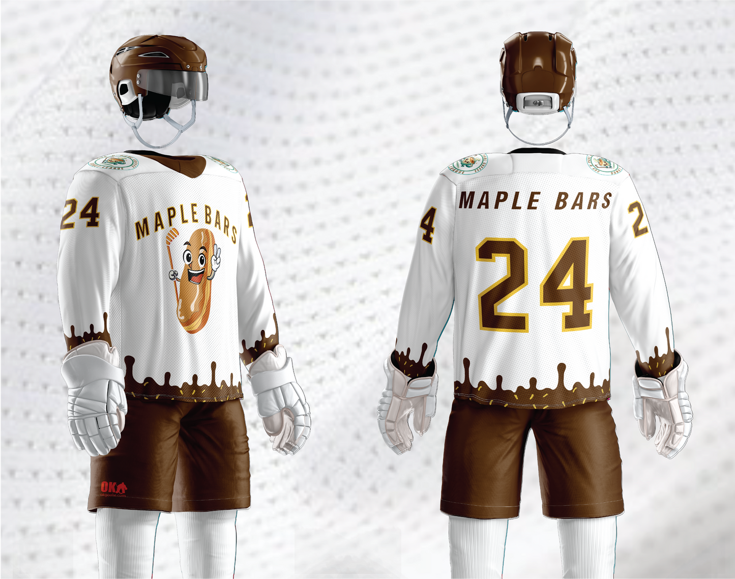 Maple Bar Ice Hockey Jersey