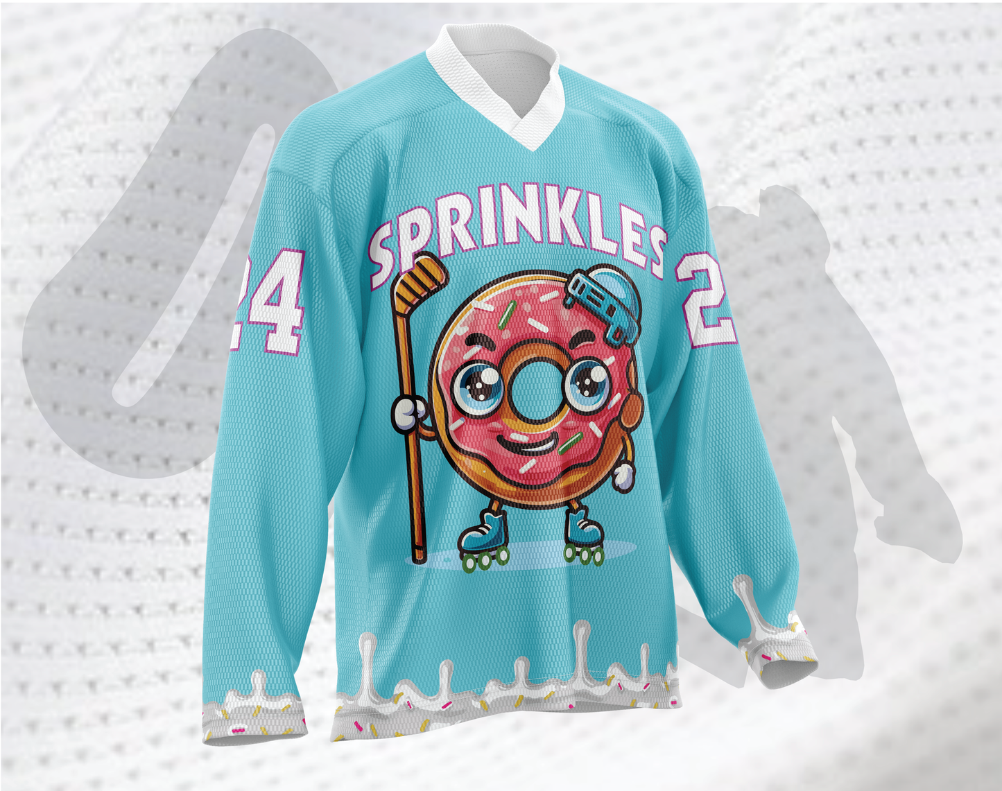 Sprinkles Ice Hockey Jersey