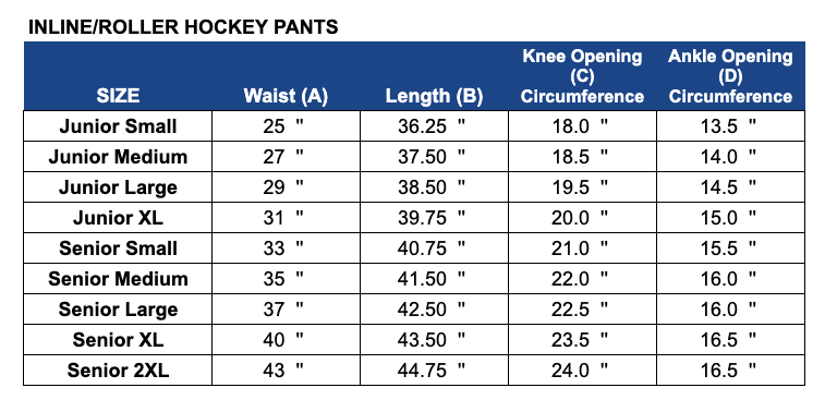 Tucson Roller Hockey Pants