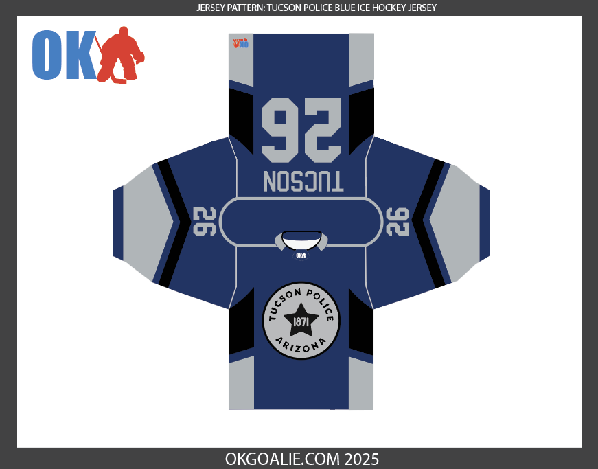Tucson Police Ice Hockey Jersey