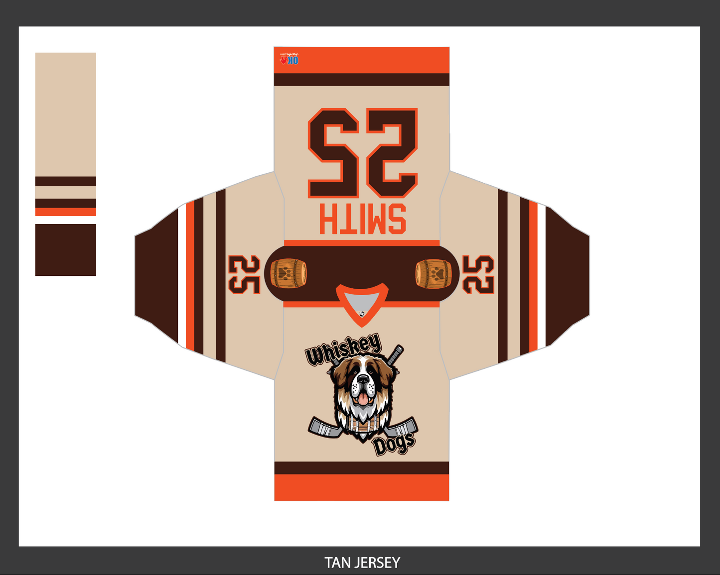 Whiskey Dogs Ice Hockey Jerseys