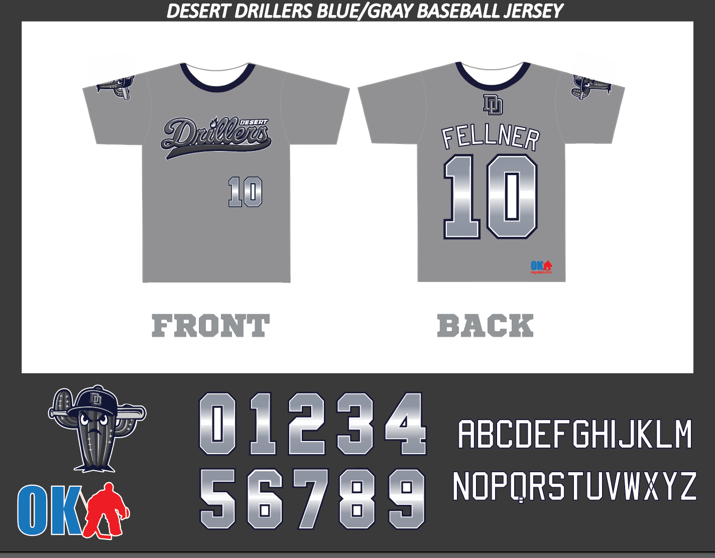 Drillers Baseball Jersey