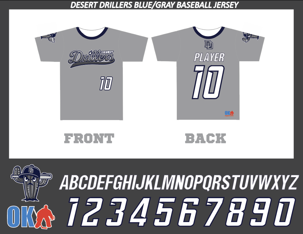 Drillers Baseball Jersey