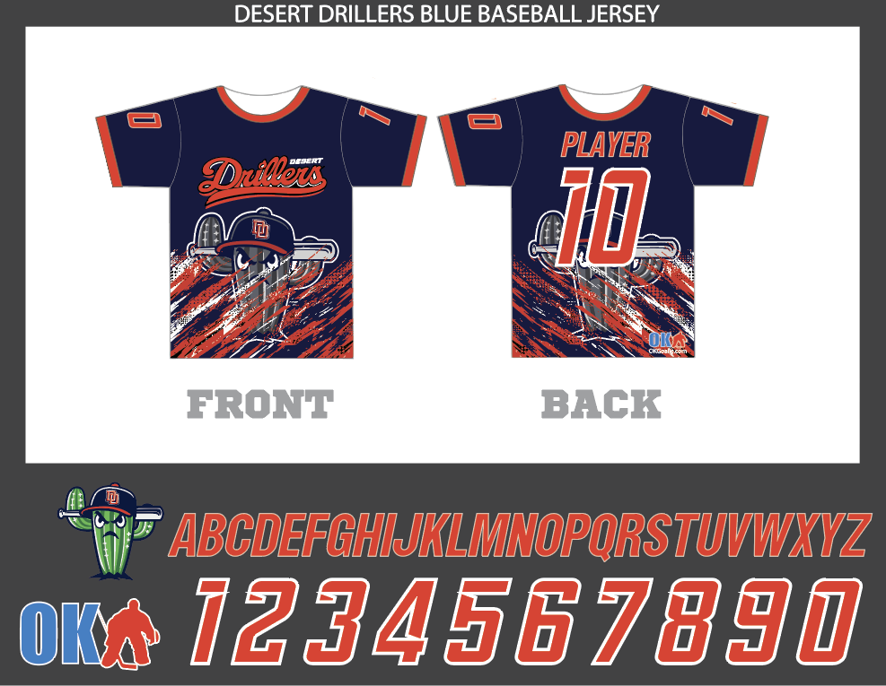 Drillers Baseball Jersey