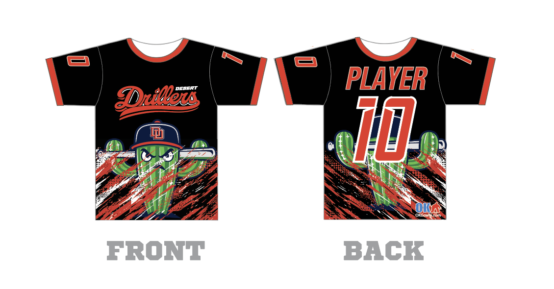 Drillers Baseball Jersey