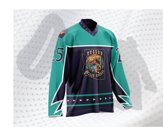 Tucson Roller Hockey White Jersey